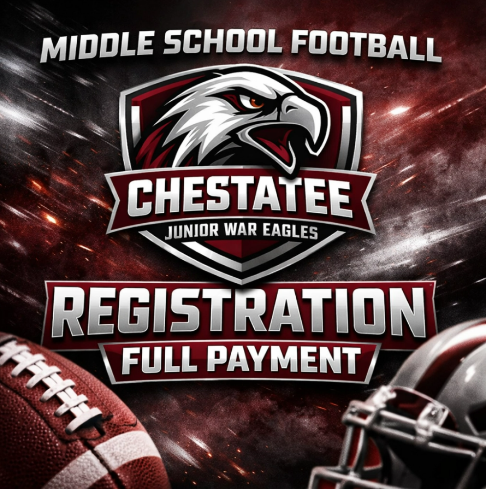 Middle School Football -Signup - Full payment